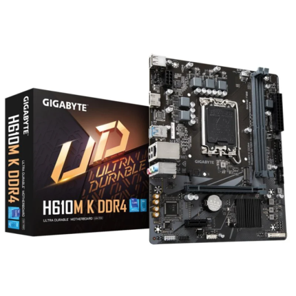 MOTHERBOARD GIGABYTE PRO H610M LGA 1700 12-GEN 13-GEN 14-GEN - NOVO