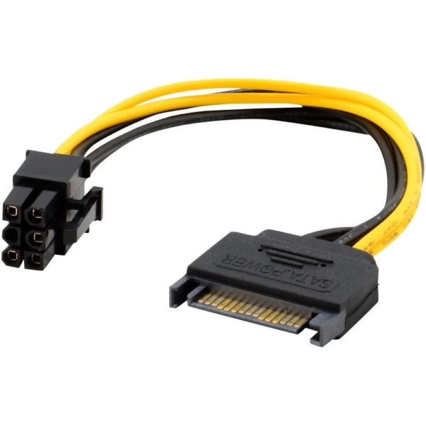 Cable-adaptador-PCIe-PCI-e-PCI-Express-alimentaci-n-SATA-de-15-pines-a-6-pines