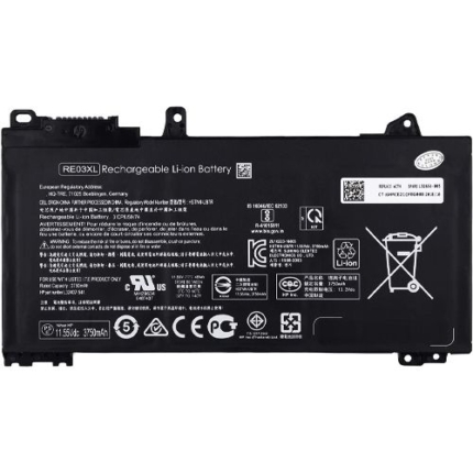 BATERIA NOVA COMPATÍVEL HP PROBOOK 430 G6 450 G6 (RE03XL)