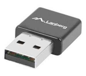 ADAPTADOR USB WIRELESS NANO N300 LANBERG - NOVO
