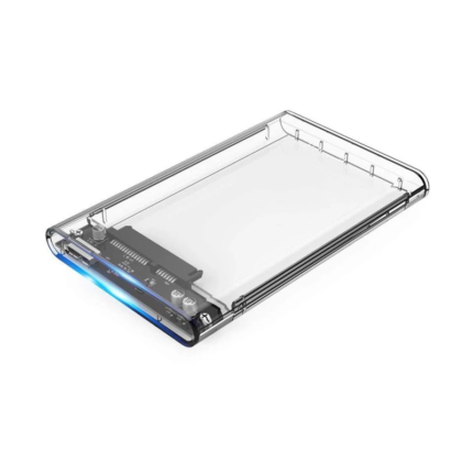 CAIXA DISCO EXTERNO 2.5 USB 3.0 TRANSPARENTE COOLBOX