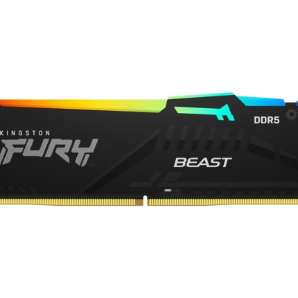 KINGSTON 16GB 6000MT/s DDR5 CL36 DIMM FURY Beast RGB EXPO