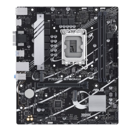 ASUS PRIME B760M-K LGA 1700 2xDDR5 microATX 4xSATA MB 1xHDMI 2.1 1xD-Sub 2xM.2
