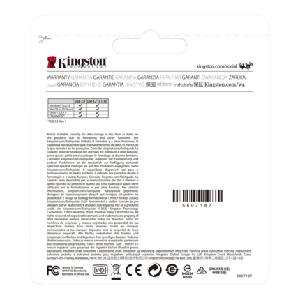 KINGSTON 256GB USB3.2 DataTraveler Gen1 Kyson