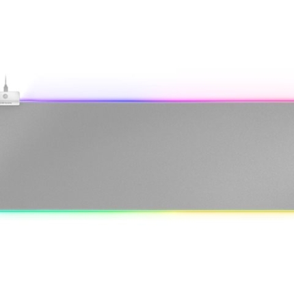 MARS GAMING MMPRGB2 XXL MOUSEPAD, 2X USB2.0 HUB, RGB CHROMA, 800X300X4MM, SILVER