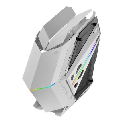 MARS GAMING MC-TITAN ATX XXL RGB COMPUTER CASE LIGHTING HUB AND REMOTE CONTROL ARGB MB CONTROL WHITE