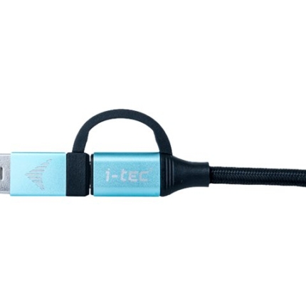 I-TEC USB-C to USB-C Cable with integrated USB 3.0 Adapter 100cm