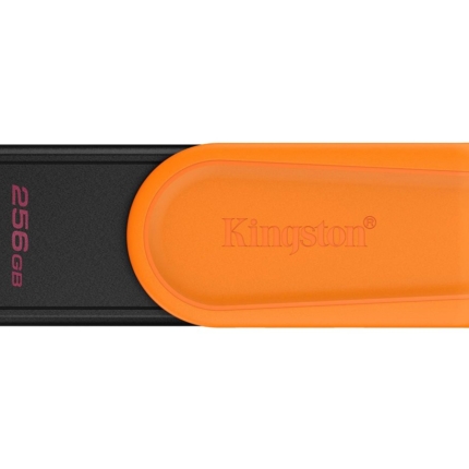 KINGSTON 256GB Portable USB 3.2 Gen 1 DataTraveler Exodia S Black/Orange