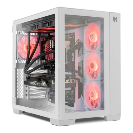 NOX HUMMER ASTRA ARGB MID TOWER WHITE ATX CASE