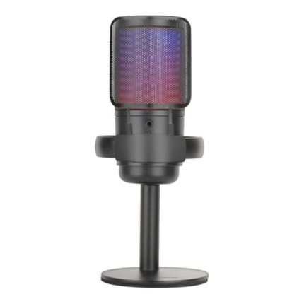 MARS GAMING MMIC-SE ULTRA-HIGH DEF PROFESSIONAL ARGB MICROPHONE, 192KHZ 24BIT ADC, ANTI-VIBRAT, BLACK