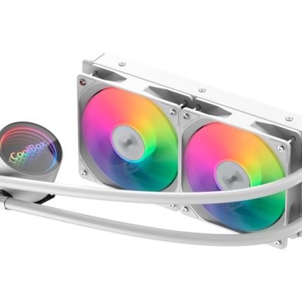 COOLBOX LIQUID COOLER ARGB INFINITE 240 WHITE