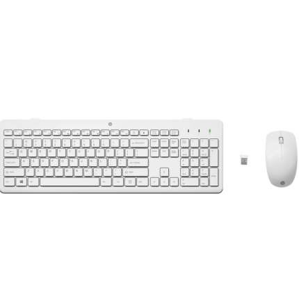 HP 230 WIRELESS MOUSE/KB COMBO WHITE