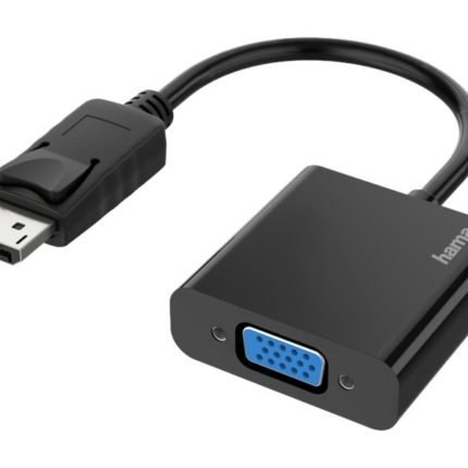 HAMA VIDEO ADAPTER, DISPLAYPORT PLUG - VGA SOCKET, FULL-HD 1080P