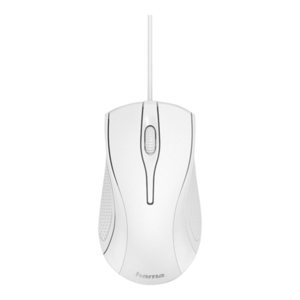 HAMA BENFICA 3-BUTTON MOUSE, WHITE