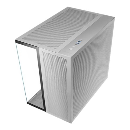 MARS GAMING MC-NOVA2 E-ATX COMPUTER CASE DOUBLE FRAMELESS CONTINUOUS FRONT AND SIDE TEMPERED GLASS PANELS FULL LIQUID COOLING SUPPOR