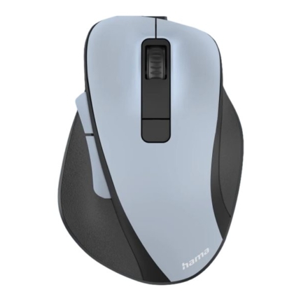 HAMA MW-500 V2 WIRELESS 6-BUTTON MOUSE WITH BATTERY, USB-C, LIGHT BLUE - 173034