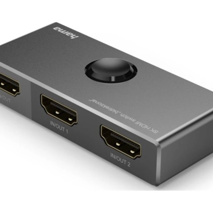 HAMA 8K-HDMI SWITCH  BIDIRECTIONAL  1 IN 2 OUT / 2 IN 1 OUT