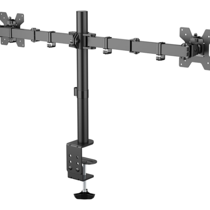 NAPOFIX DESK MOUNT 13-32 INCH HORIZONTAL 2X DISPLAYS ROTATABLE 360 - DM1200H