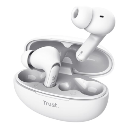 TRUST YAVI BT ENC EARBUDS - WHITE - 25172