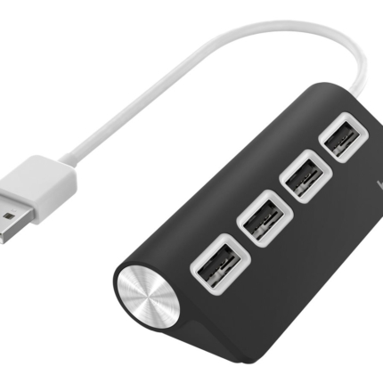HAMA 200119 FIC 4 portos fekete USB2.0 HUB