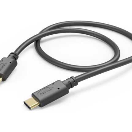 HAMA 3A USB TYPE-C TO USB TYPE-C CABLE, 1.0 M, BLACK - 201589