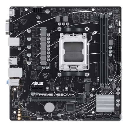 ASUS PRIME A620M-K AM5 2xDDR5 mATX MB 4xSATA 1xM.2
