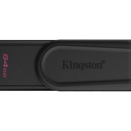 KINGSTON 64GB Portable USB 3.2 Gen 1 DataTraveler Exodia S Black/Black