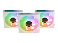 MARS GAMING MF-LINKFINITYKIT 3X PWM MODULAR ARGB CONTROLLER, INFINITY MIRROR ARGB 360, WHITE