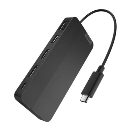 LENOVO USB-C Dual Display Travel Dock 1xHDMI2.1 1xDP1.4 1xUSB-A 2xUSB-C 1xRJ45 65W PD w/ 100W Adapter (EU)