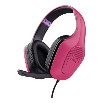 TRUST GXT415P ZIROX HEADSET - PINK - 24992