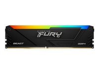 KINGSTON 16GB 3200MT/s DDR4 CL16 DIMM Kit of 2 FURY Beast White RGB SE