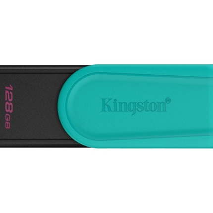 KINGSTON 128GB Portable USB 3.2 Gen 1 DataTraveler Exodia S Black/Turquoise