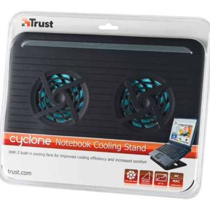 TRUST Cyclone Notebook Cooling Stand
