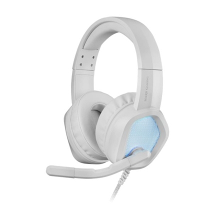 MARS GAMING MH320 RGB HEADPHONES + MIC, HIFI, NOISE CANCEL, MULTIPLATFORM, WHITE