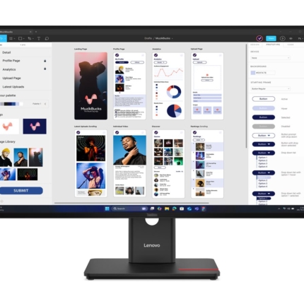 LENOVO ThinkVision T32UD-40 31.5inch 3840x2160 IPS USB-C docking 96W Mirror power button Epeat Gold TCO10