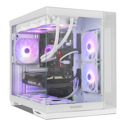 NOX HUMMER ASTRA NEO WHITE MINIMAL MID TOWER CASE