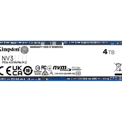 KINGSTON 4TB NV3 M.2 2280 NVMe SSD