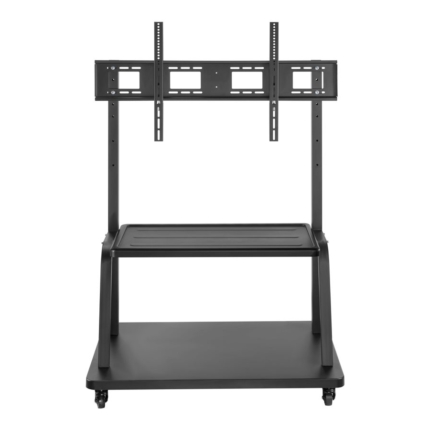 NAPOFIX TV FLOOR CART MOUNT 55-100INCH BLACK