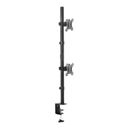 NAPOFIX DESK MOUNT 13-32 INCH VERTICAL 2X DISPLAYS ROTATABLE 360 - DM1200V