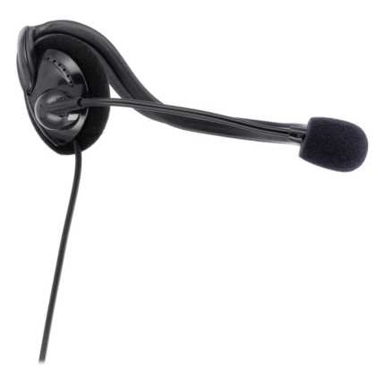 HAMA NHS-P100 PC OFFICE HEADSET WITH NECKBAND, STEREO, BLACK