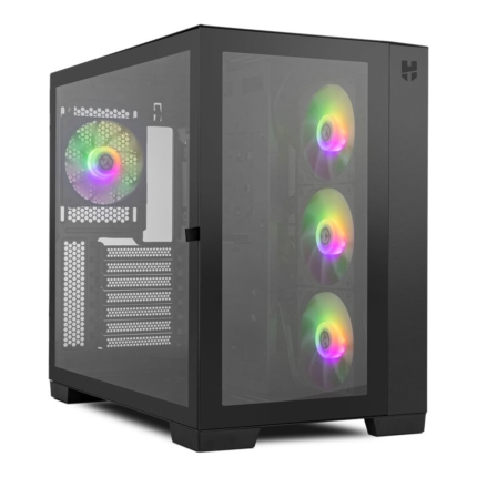 NOX HUMMER ASTRA ARGB MID TOWER BLACK ATX CASE