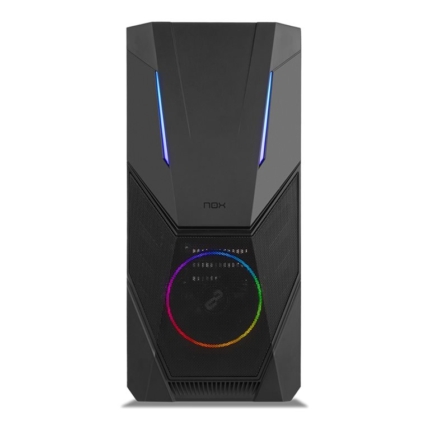 NOX INFINITY DELTA GLASS RGB BLACK ATX CASE