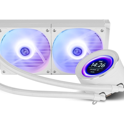 WATER COOLING NOX HUMMER X-240 LIQUID COOLING 240 LCD WHITE