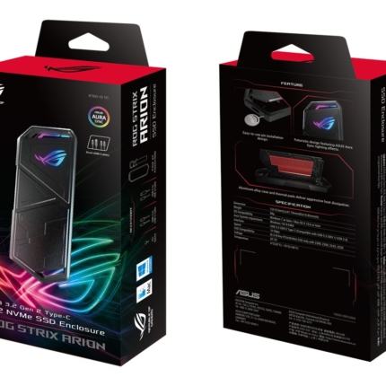 ASUS ROG Strix Arion M.2 NVMe SSD Enclosure-USB3.2 GEN2 Type-C