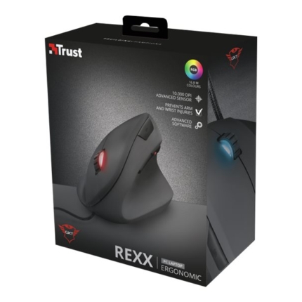TRUST GXT 144 REXX VERTICAL GAMING MOUSE - 22991