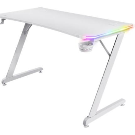 TRUST GXT709W LUMINUS RGB DESK, WHITE 25328