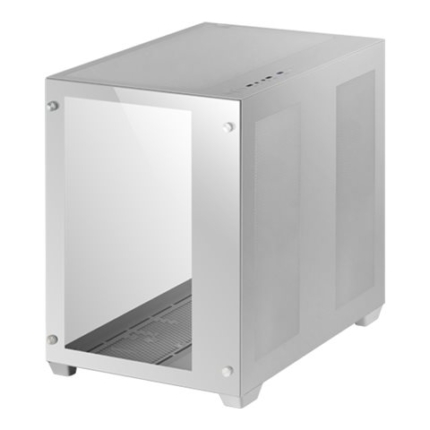 MARS GAMING MCV3 XXL PREMIUM CUSTOM E-ATX CASE, FRONT & SIDE TEMPERED GLASS, WHITE