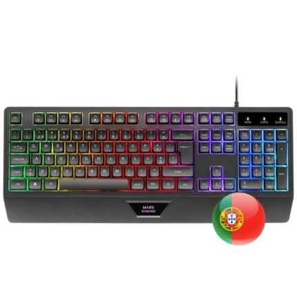 COMBO 3 EM 1 MARS GAMING MCP124PT RGB NOVO