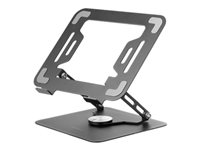 MARS GAMING MA-RSN LAPTOP AND TABLET STAND UP TO 17INCH 360 ROTATABLE 180 HEIGHT ADJUSTABLE BLACK